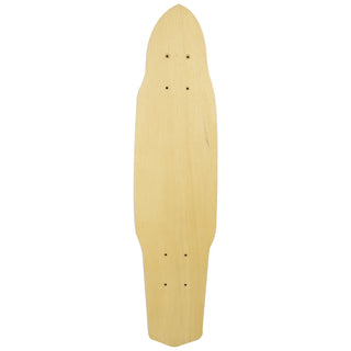 Vintage NOS 1970s MPI Deck Laminate Kicktail Sidecut Cruiser 6.5" x 27"