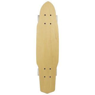 Vintage NOS 1970s MPI Complete Laminate Kicktail Sidecut Cruiser 6.5" x 27"