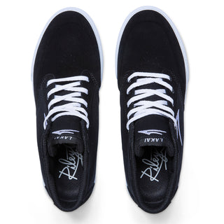 Lakai Skateboard Shoes Riley 3 High Black Suede