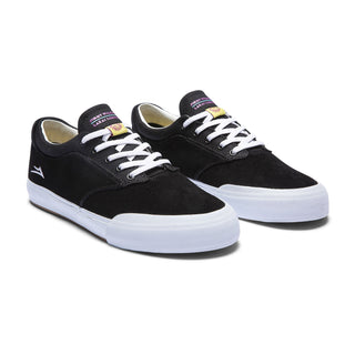 Lakai Skateboard Shoes Wilkins Black Suede