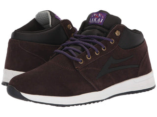 Lakai Shoes Griffin Mid Chocolate Suede