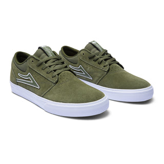 Lakai Skateboard Shoes Griffin Olive Suede