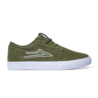 Lakai Skateboard Shoes Griffin Olive Suede