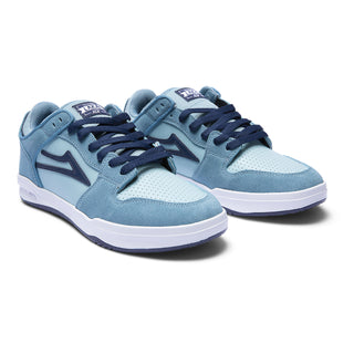 Lakai Skateboard Shoes Telford Low Light Blue Suede