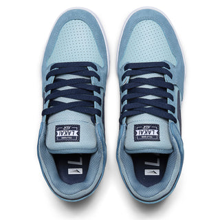 Lakai Skateboard Shoes Telford Low Light Blue Suede