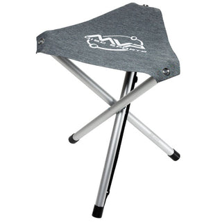 MVP Disc Golf Large Stool - Collapsable Tripod Seat with Strap - Grey
