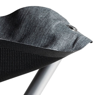 MVP Disc Golf Large Stool - Collapsable Tripod Seat with Strap - Grey