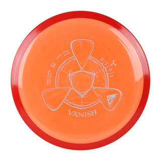 Axiom Disc Golf Neutron Vanish Distance Driver 11/5/-3/2 Orange/Red 163 grams