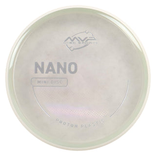 MVP Disc Golf Nano Mini Marker Project Lab Coat Proton Clear