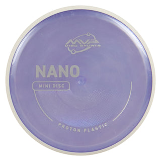 MVP Disc Golf Nano Mini Marker Project Lab Coat Proton Cloudy Purple