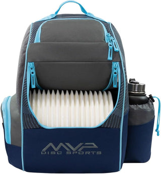 MVP Discs Disc Golf Backpack Bag - Shuttle Backpack - Holds 18-24 Discs