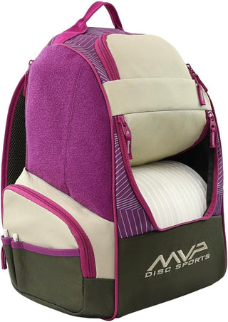 MVP Discs Disc Golf Backpack Bag - Shuttle Backpack - Holds 18-24 Discs