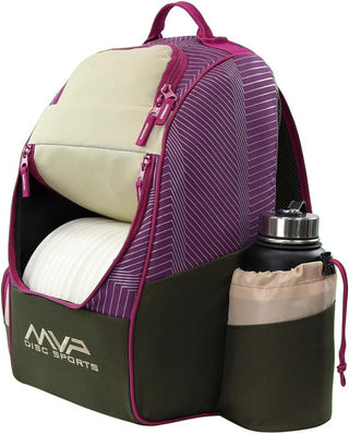 MVP Discs Disc Golf Backpack Bag - Shuttle Backpack - Holds 18-24 Discs