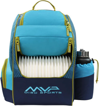 MVP Discs Disc Golf Backpack Bag - Shuttle Backpack - Holds 18-24 Discs