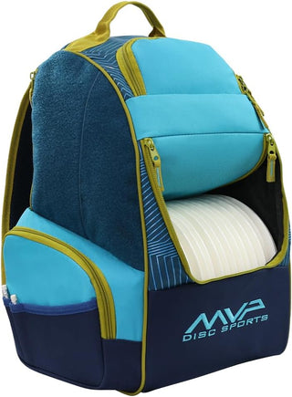 MVP Discs Disc Golf Backpack Bag - Shuttle Backpack - Holds 18-24 Discs