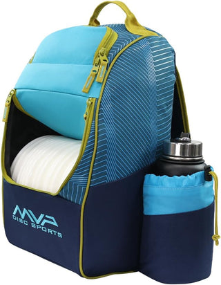 MVP Discs Disc Golf Backpack Bag - Shuttle Backpack - Holds 18-24 Discs