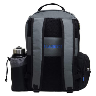 MVP Discs Disc Golf Backpack Bag - Shuttle Backpack Grey/Royal - Holds 24 Discs