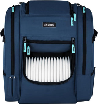 MVP Discs Disc Golf Backpack Bag - Voyager Lite Backpack - Holds 20-22 Discs