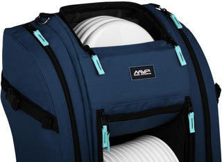 MVP Discs Disc Golf Backpack Bag - Voyager Lite Backpack - Holds 20-22 Discs