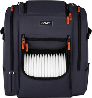 MVP Discs Disc Golf Backpack Bag - Voyager Lite Backpack - Holds 20-22 Discs