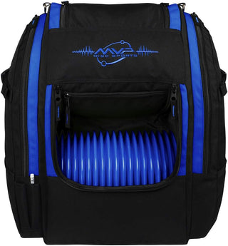 MVP Discs Disc Golf Backpack Bag - Voyager Lite Backpack Navy