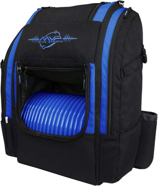 MVP Discs Disc Golf Backpack Bag - Voyager Lite Backpack Navy
