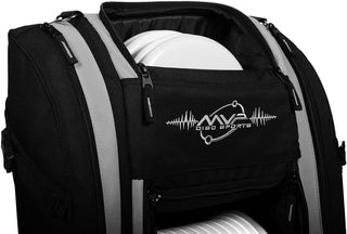 MVP Discs Disc Golf Backpack Bag - Voyager Lite Backpack - Holds 20-22 Discs