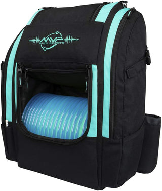 MVP Discs Disc Golf Backpack Bag - Voyager Lite Backpack Teal
