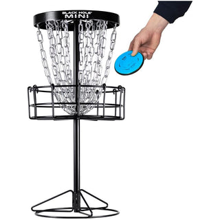 MVP Disc Golf Miniature Basket Black Hole Mini Catcher 26" Tall/ 12.5" Diameter Target