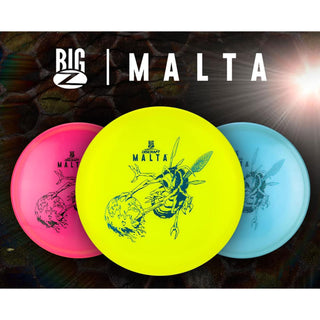 Discraft Disc Golf Paul McBeth Signature Big Z Malta Midrange 5/4/1/3 Yellow/Rainbow 173-174g