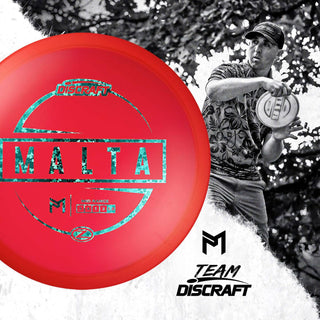 Discraft Disc Golf Paul McBeth Z Line Malta Midrange 5/4/1/3 Pink/Wonder 175-176 grams