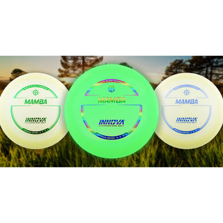 Innova Disc Golf Proto Glow Champion Mamba Distance Driver 11/6/-5/1 Glow/Lavender 173 grams