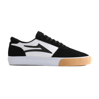 Lakai Skateboard Shoes Manchester Black White Gum Toe
