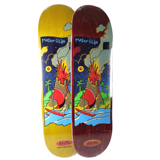 Real Skateboard Deck Mason Silva Volcano True Fit Assorted 8.38" x 31.75"