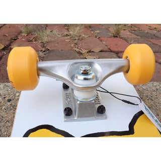 Meow Skateboard Complete Big Cat Soft Top White 7.0" Mini