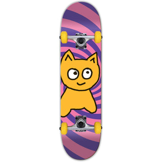 Meow Skateboard Complete Big Cat Spiral 7.5" Mini