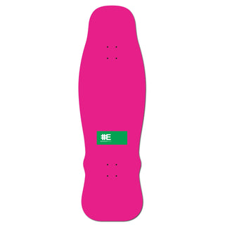 Everybody Skates Skateboard Complete Mike Hawk Big Board Pink 12.4" x 40" with Independent Trucks, Spitfire Wheels