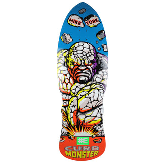 Everybody Skates Skateboard Complete Mike York Curb Monster Big Board 12.25" x 40" with Independent Trucks, Spitfire Wheels