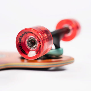 Sector 9 Longboard Complete 9ER Mini Fractal Orange 8.75" x 34"