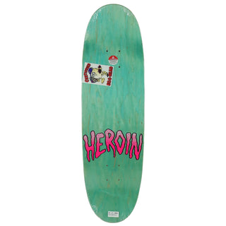 Heroin Skateboard Deck Mini Egg Holographic Foil 8.38" x 28.5"