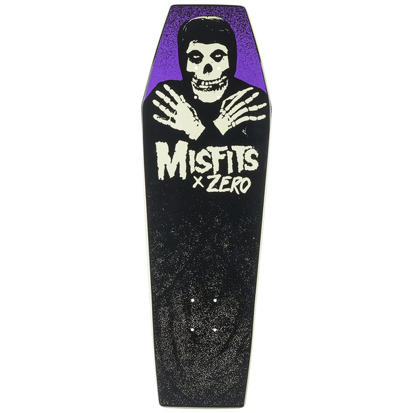 Misfits スケートボードデッキ　COFFIN Zero Skateboard Deck Misfits Coffin Fiend Glow Shaped 9.5