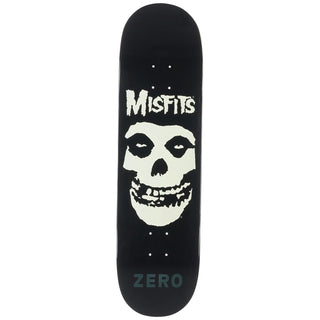 Zero Skateboard Deck Misfits Fiend Skull Glow 8.25" x 31.9"