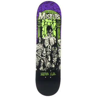 Zero Skateboard Deck Misfits Zero A.D. Glow 8.25" x 31.9"