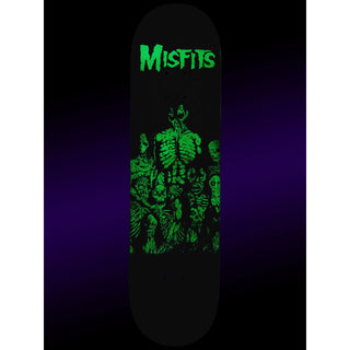 Zero Skateboard Complete Misfits Zero A.D. Glow 8.5" x 32.3"