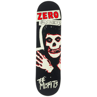 Zero Skateboard Deck Misfits Zero Business Glow 8.5" x 32.3"