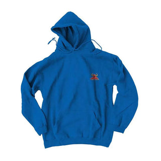 Toy Machine Skateboards Pullover Hoody Sweatshirt Monster Embroidered Royal Size M