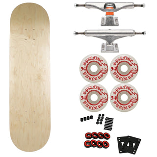 Moose Skateboard Full Canadian Maple Twin Shape 8.25" w/ Independent, Spitfire