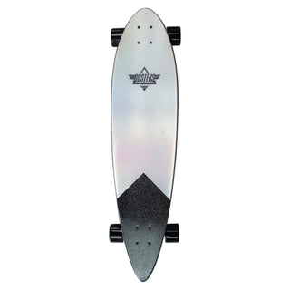 Dusters Longboard Moto Cosmic Pintail Holographic 8.75" x 37"