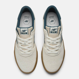 New Balance Numeric Skateboard Shoes 272 Sea Salt/Teal