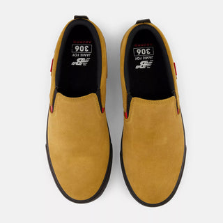 New Balance Numeric Skateboard Shoes Jamie Foy 306 Laceless Wheat/Black